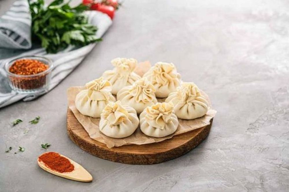 Хинкали со свининой и говядиной Смоленский мастер