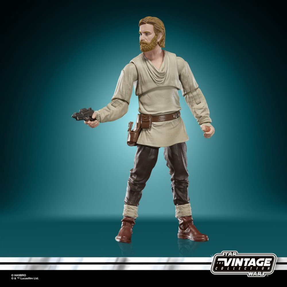 Винтажная коллекция Hasbro Star Wars - Фигурка Оби-Ван Кеноби (Блуждающий джедай) 10 см F4474