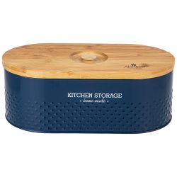 ХЛЕБНИЦА AGNESS 33,8Х18Х12СМ DARK BLUE