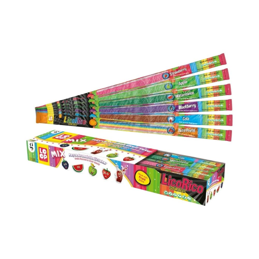 Мармелад с ксилым соусом Лико Рико со вкусом ягод 22 гр