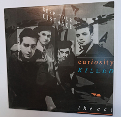 Винтажная виниловая пластинка LP Curiosity Killed The Cat Keep Your Distance (Югославия 1987)