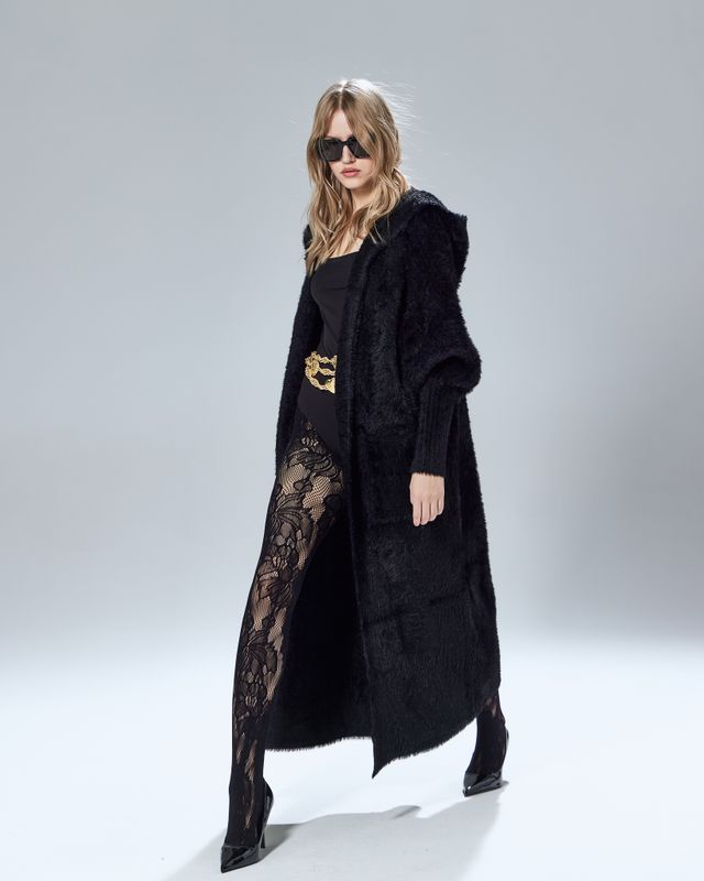 Кардиган с капюшоном