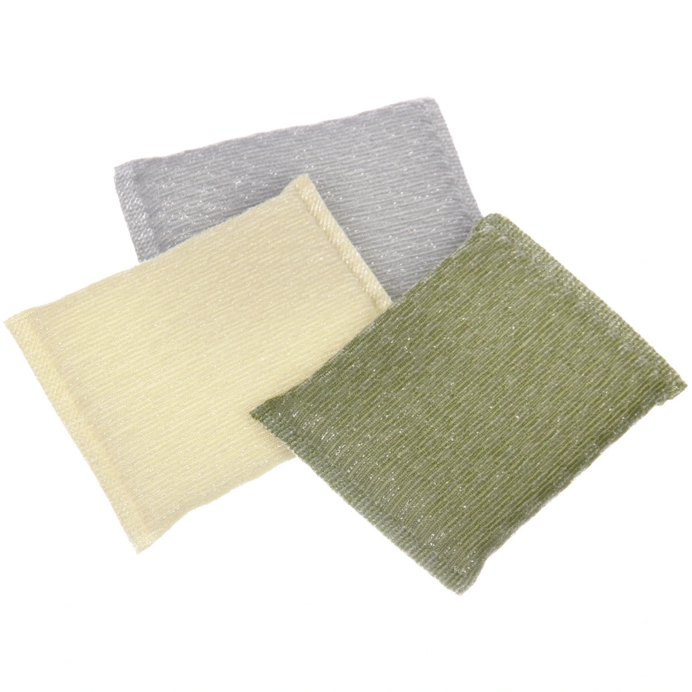 Губка для посуды универсальная 12*9*1.5 см, набор 3 шт