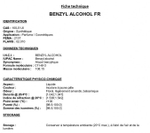 BENZYL ALCOHOL FR / БЕНЗИЛОВЫЙ СПИРТ CAS 100-51-6