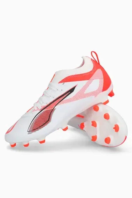 Бутсы Puma Ultra 5 Match FG/AG Junior - белый