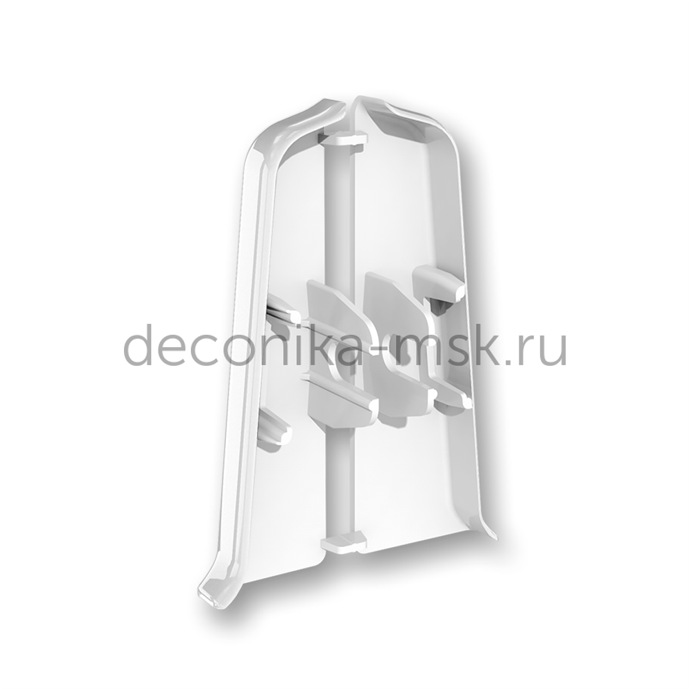 Заглушка Деконика D70 1 пара белый глянец 001-Г