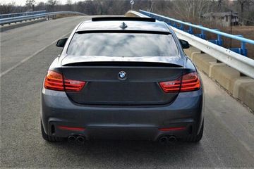 Диффузор заднего бампера V.2 для BMW 4 F32/F33/F36 2013-2020 Coupe/Cabrio/Gran Coupe