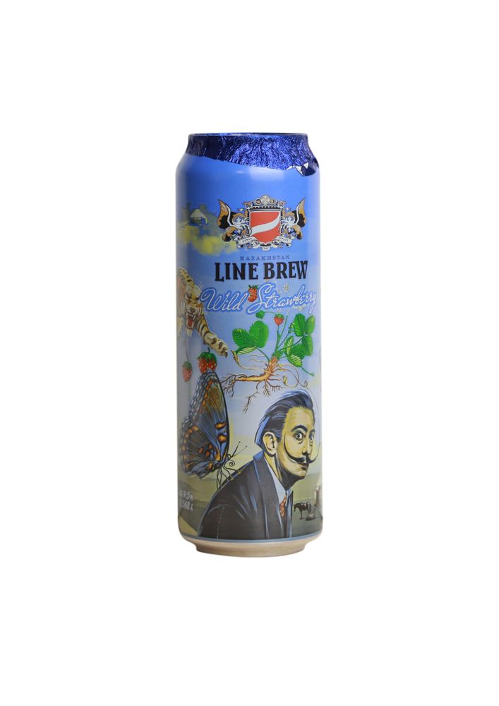 Пивной напиток Beer Line Brew Wild Strawberry 4,5% 0.568л ж/банка