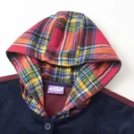 Рубашка YMKASHIX Velvet Button Det бордовая / синяя