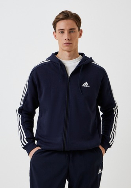 Толстовка мужская ADIDAS M 3S FL FZ HD
