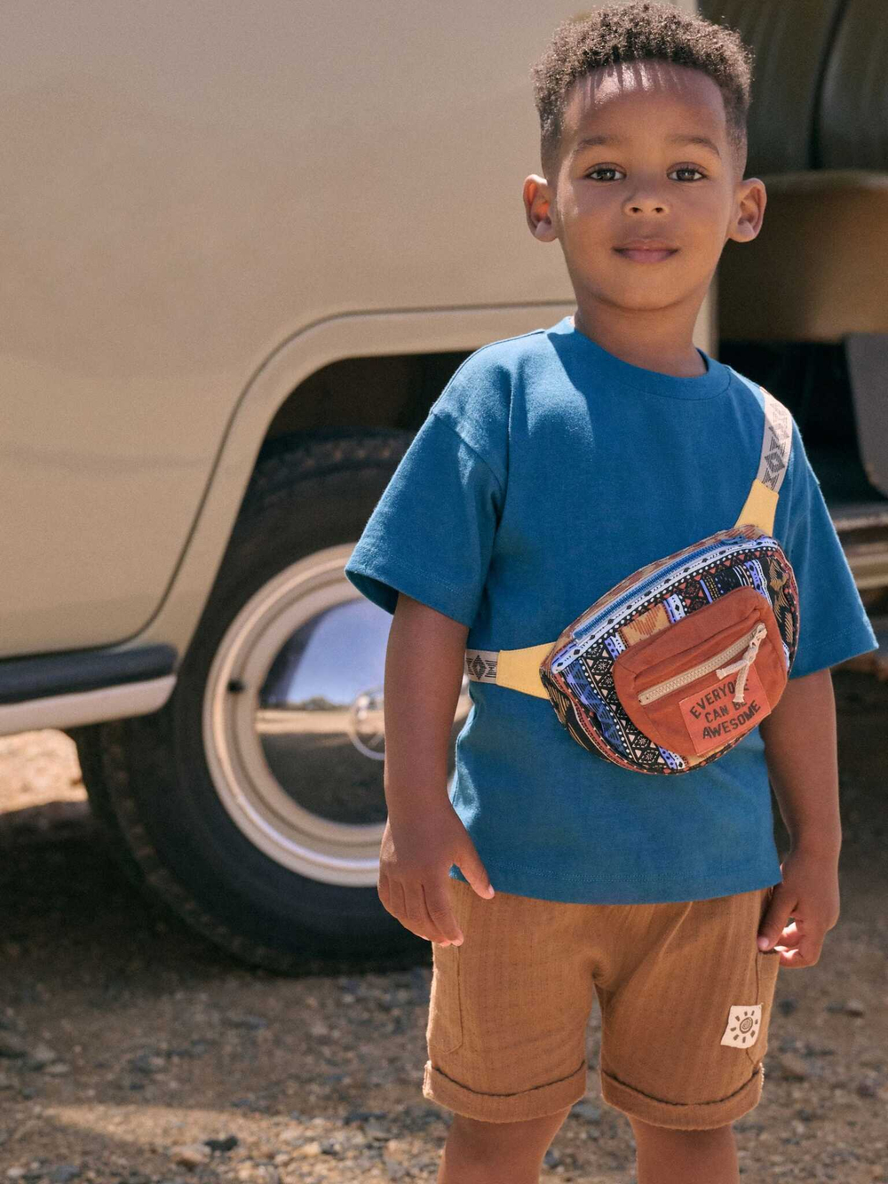 Комплект из трех предметов для мальчика Next AG8-737, Синий, Песочный