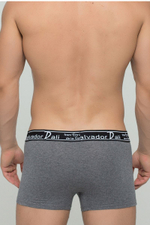 Мужские трусы-боксеры на хлопковой основе (Размер: M) (Цвет: серый)