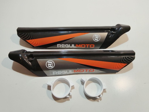 Защита передних амортизаторов Sport 003, 006,с креплением цветные (Оранжевый, , 102599-6)