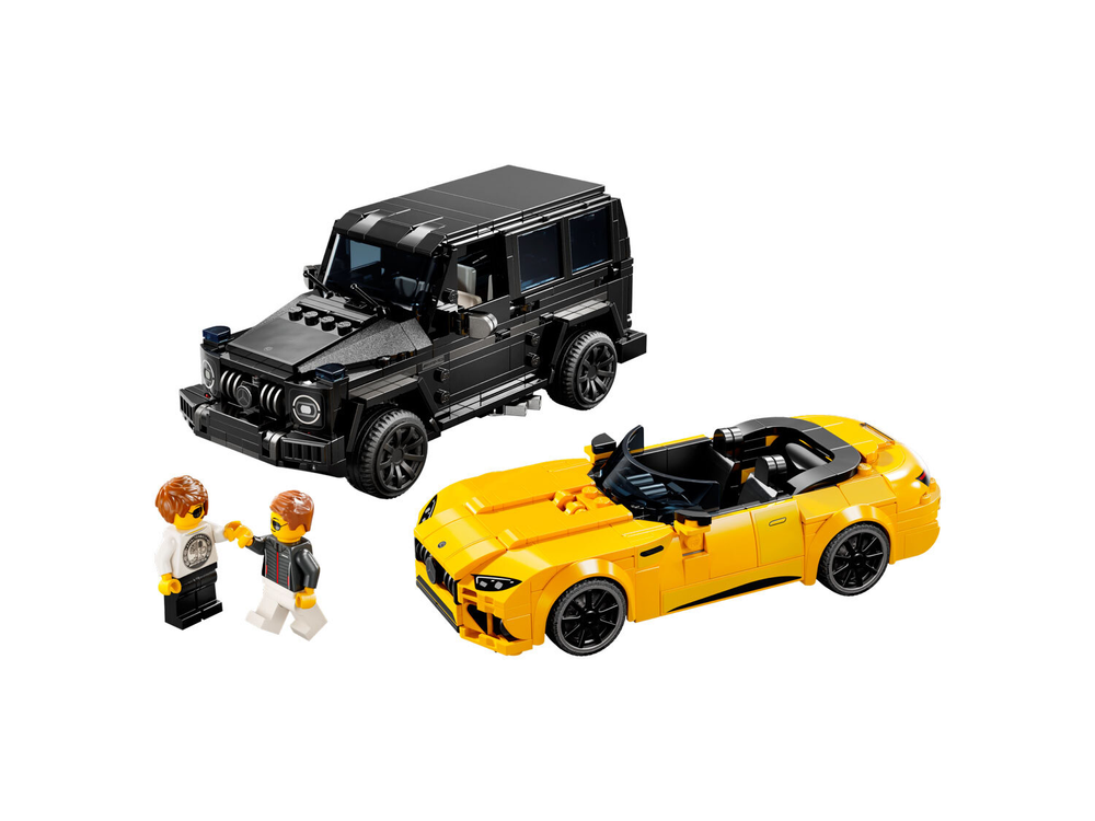 LEGO Speed Champions 76924 Mercedes-AMG G63 и Mercedes-AMG SL 63 — набор 2 в 1