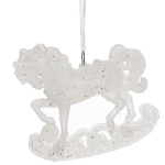 Подвеска «Стук копытца» 10*10 см, Белый