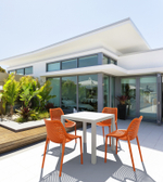 Стул пластиковый Siesta Contract Air, оранжевый