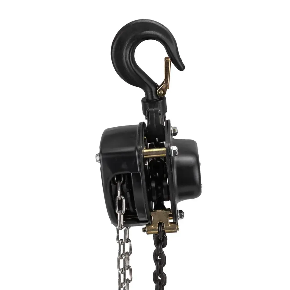 Лебедка механическая подвесная с лепестковым механизмом фиксации цепи натяжения, 2т (длина цепи - 3м) Forsage F-TRC90201A