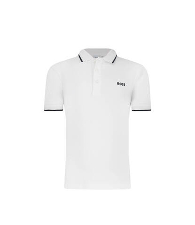 Поло BOSS Kidswear - белый(J25P26)