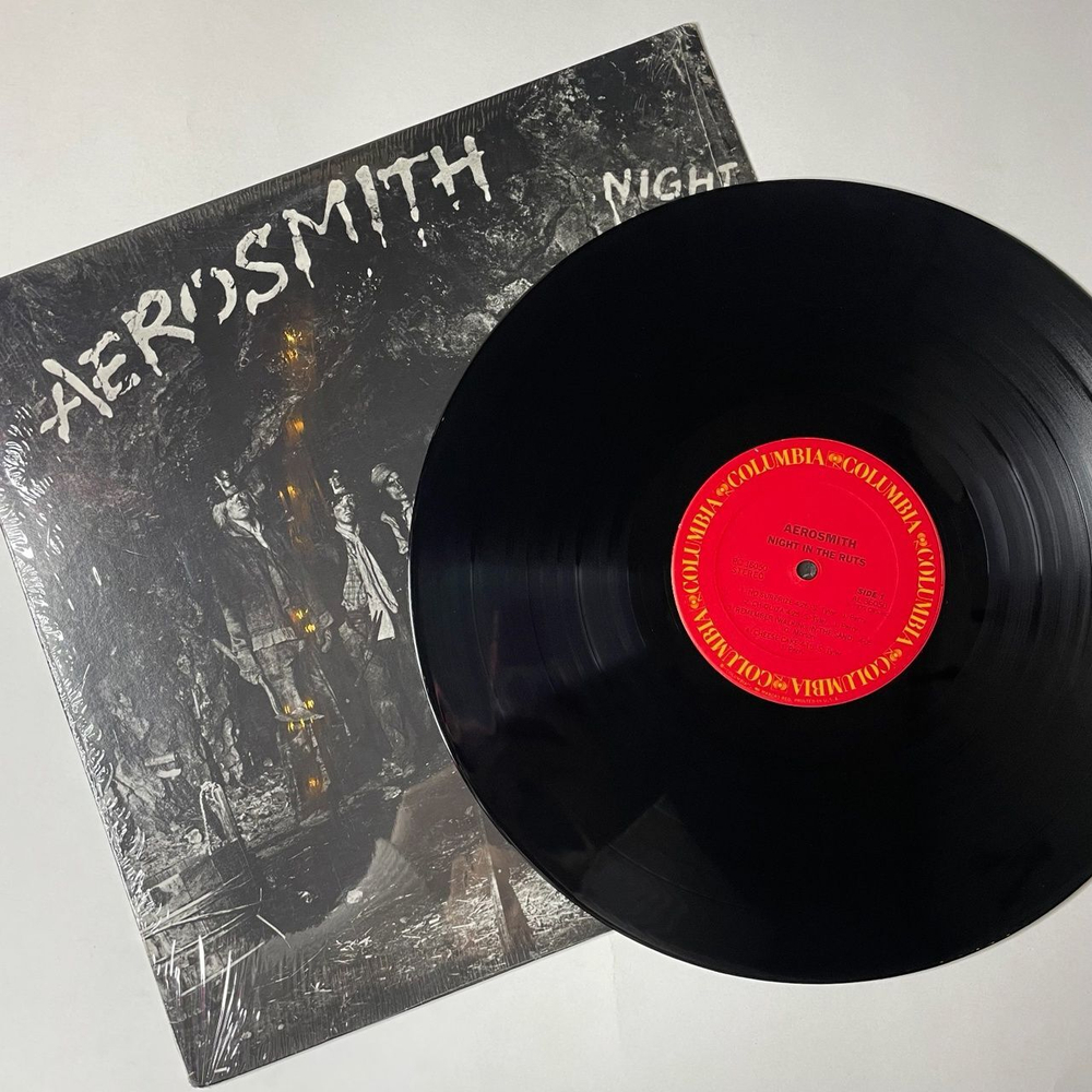 Винтажная виниловая пластинка LP Aerosmith Night In The Ruts (USA 1979) Reefer Head Woman