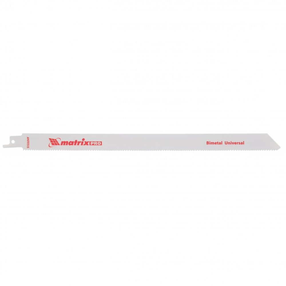 782003 Полотна универсальные для сабельной пилы S1222VF,275/1,8-2,5 мм, Bimetal, 2шт., PRO  Matrix