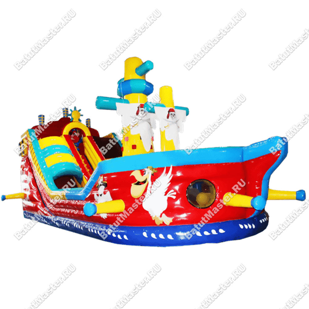Надувной корабль "Весёлый роджер"