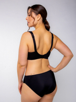 Бюстгальтер для фиксации протеза молочной железы после мастэктомии р. 95E  черный, Valeria 0790