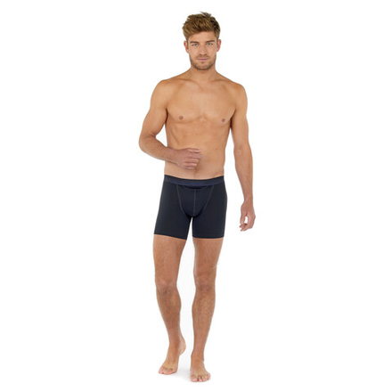 Мужские трусы боксеры удлиненные темно-синие HOM HO1 Long Boxer Briefs HO1 359519_4000RA