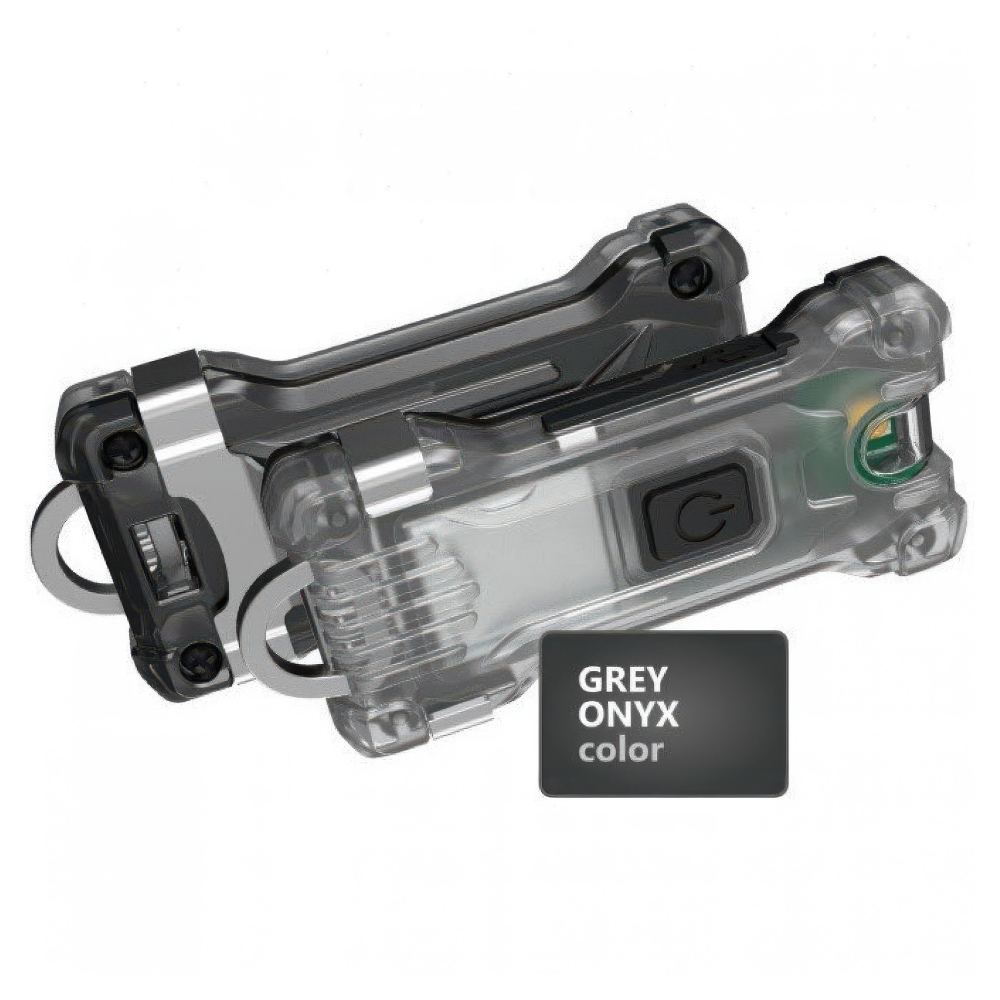 Мультифонарь Armytek Zippy Extended Set WR (Grey Onyx) — компактный и лёгкий корпус (9,4 мм, 12 г) с ребрами жесткости для защиты от повреждений