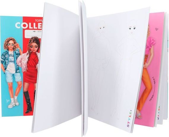 Create Your TOPModel Colouring Book