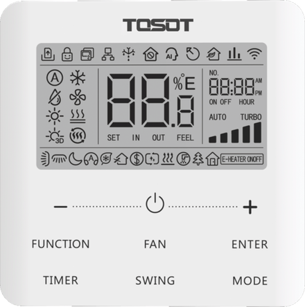 Сплит-система TOSOT T36H-ILCA/I/TF06P-LC/T36H-ILUA/O inverter