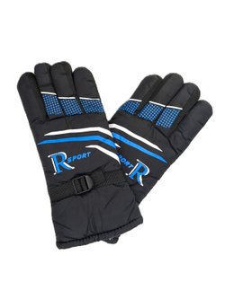 Зимние перчатки утепленные синие (201589065-3)