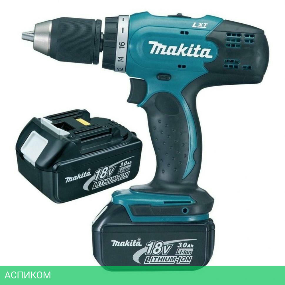 Дрель-шуруповерт Makita DDF453RFE
