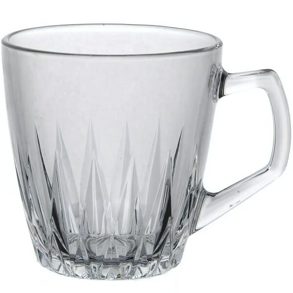 Кружка стеклянная 295мл «Сапфир» 55803SLB