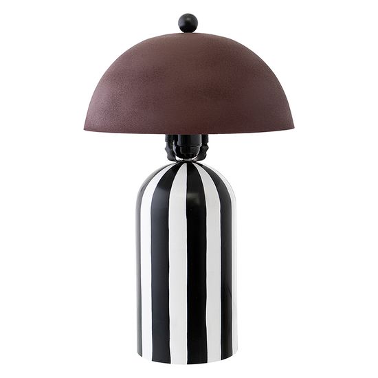 Светильник настольный anniken, D25х38 см, сливовый