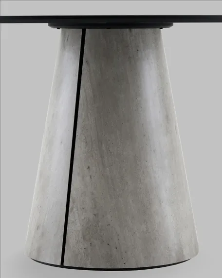 Стол Sesamo Ø120 см, HPL метрополитан