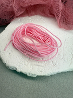 Шнур для плетения браслетов 0,8 мм, Розовый (5 м)