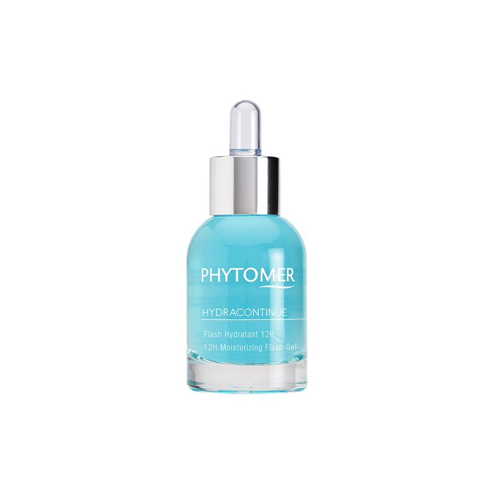 Гель увлажняющий 12ч, придающий сияние коже PHYTOMER Hydracontinue 12h Moisturizing Flash Gel