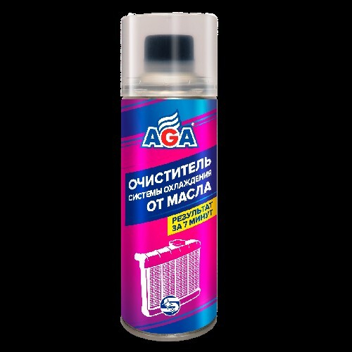 Очиститель системы охлаждения от масла 335 мл (AGA)