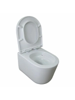 Инсталляция с подвесным унитазом TOR черная кнопка