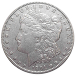 1 доллар 1891 США (Морган). VF-XF