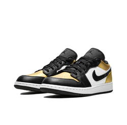 Кроссовки Air Jordan 1 Low GS "Gold Toe" CQ9487-700