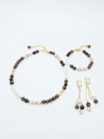 91003701 Колье Selena Pearls