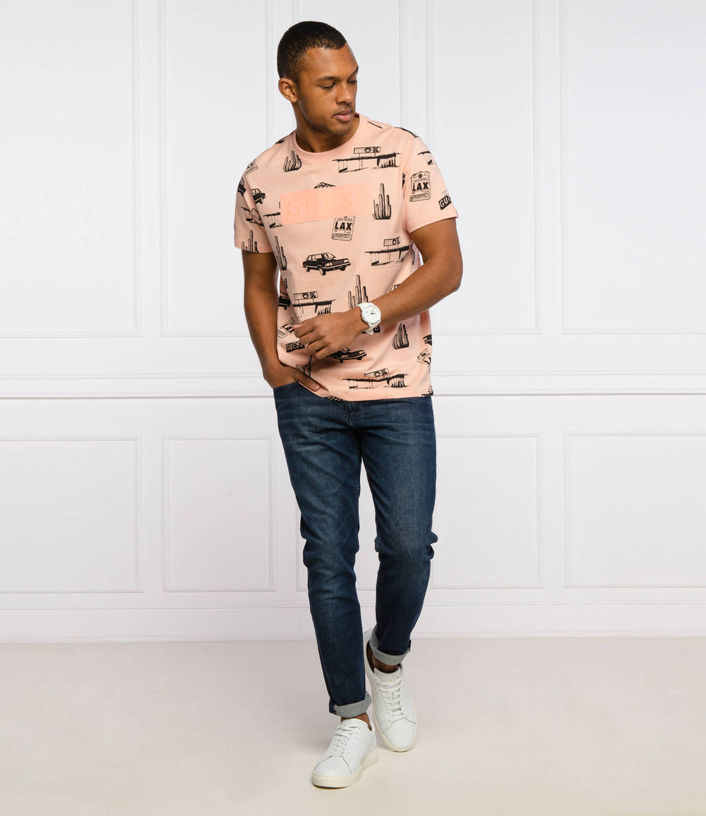 футболка GUESS - лососевый(M1GI55 I3Z11)