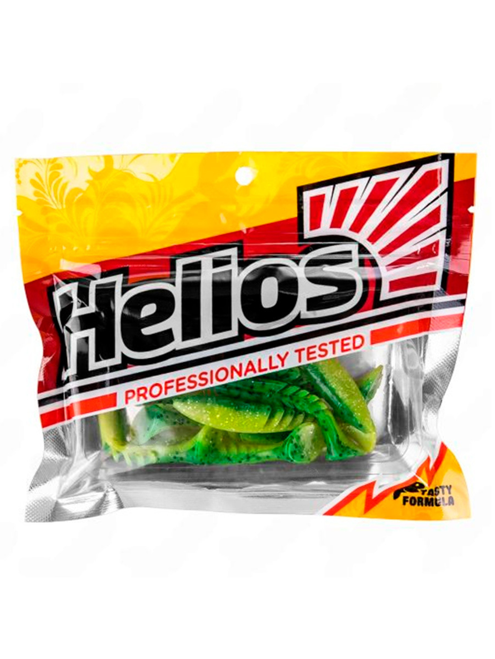 Виброхвост Helios Slash 2,64"/6,7 см Fio 10шт. (HS-19-012)