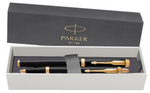 Набор Parker: Перьевая и Шариковая ручка Parker IM Core Black GT
