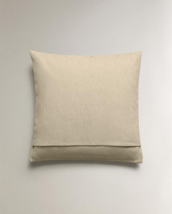 ZARA HOME ОДНОТОННАЯ НАВОЛОЧКА, СВЕТЛО-БЕЖЕВЫЙ