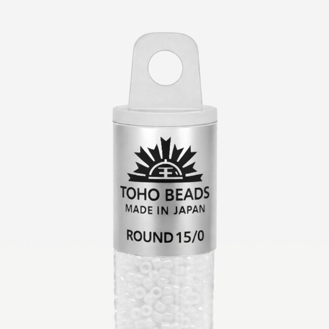Японский бисер TOHO Round 15/0 (№41), непрозрачный глянцевый