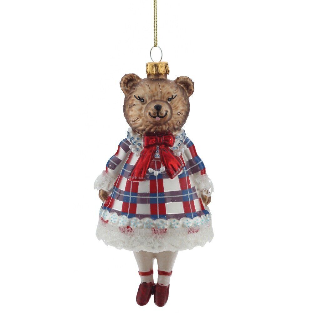 GAEM Украшение новогоднее "Медведь", L7 W7 H16,5 см