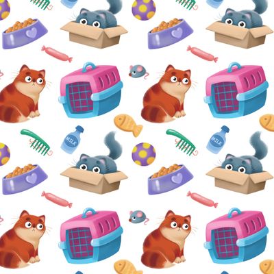 Коты и аксессуры