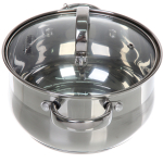 Набор посуды из нержавеющей стали ADELE 3 предмета (3 кастрюли 1,9л, 2,7л, 3,4л), DH08-6